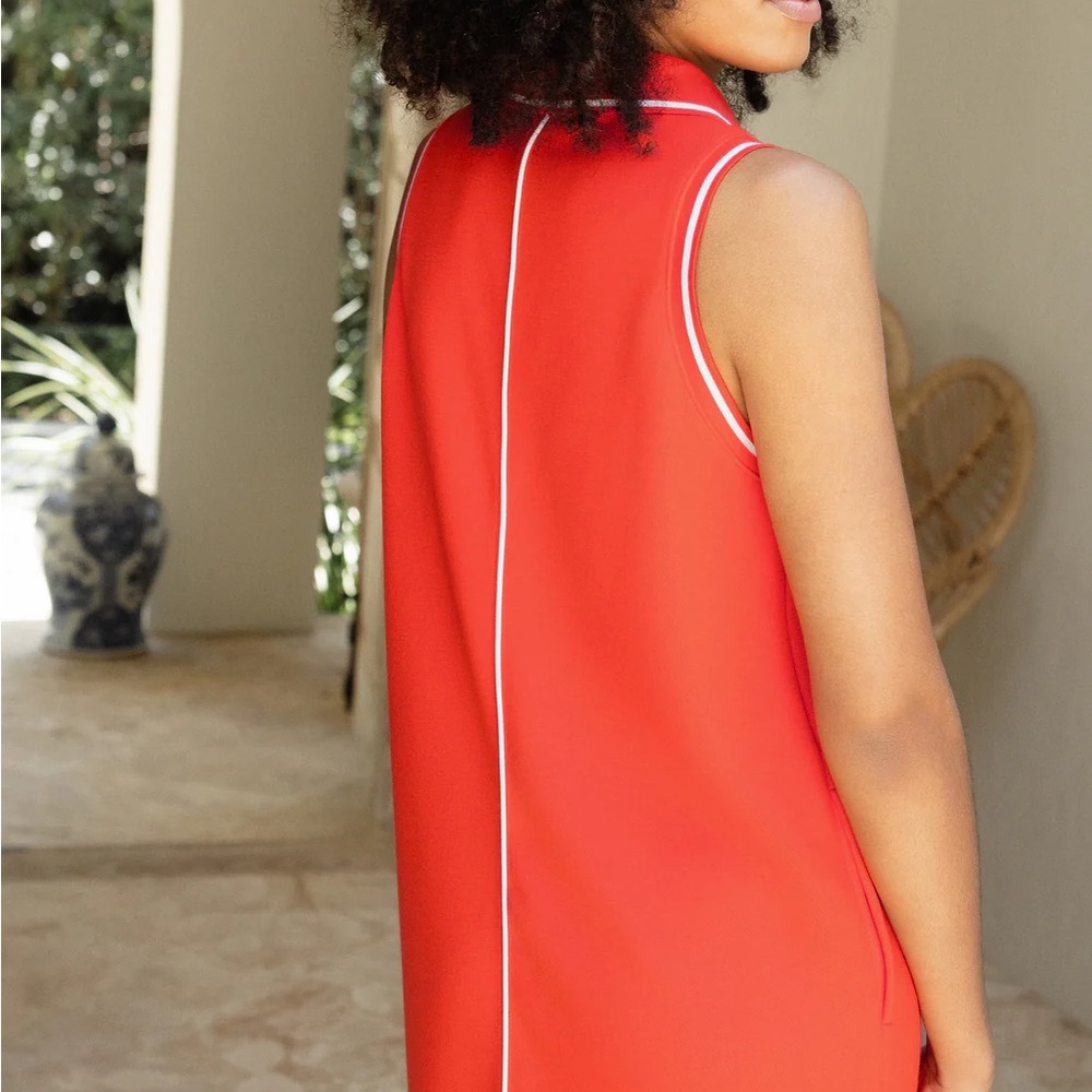BRAND NEW ❤️ SPANX Red Mini Dress - Picture 5 of 6